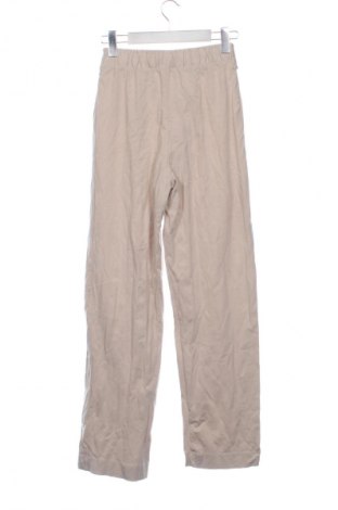 Damskie spodnie Zara, Rozmiar XXS, Kolor Beżowy, Cena 75,02 zł