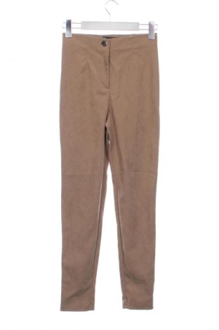 Дамски панталон Zara, Размер XS, Цвят Бежов, Цена 14,00 €