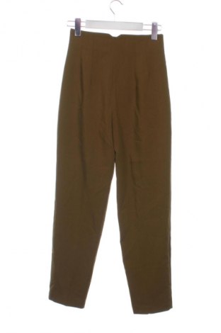 Pantaloni de femei Zara, Mărime XS, Culoare Verde, Preț 166,82 Lei