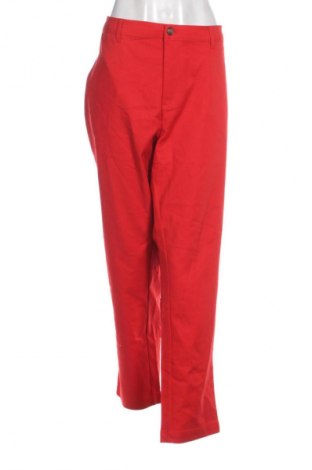 Damskie spodnie Zizzi, Rozmiar 4XL, Kolor Czerwony, Cena 150,99 zł
