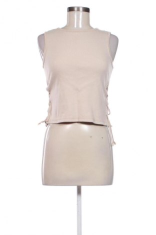 Damska koszulka na ramiączkach Unbranded, Rozmiar S, Kolor Beżowy, Cena 46,25 zł