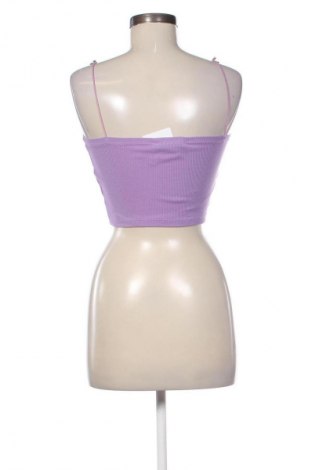 Damska koszulka na ramiączkach Zara, Rozmiar M, Kolor Fioletowy, Cena 31,12 zł