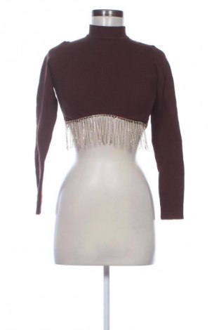 Γυναικείο πουλόβερ Bershka, Μέγεθος XS, Χρώμα Καφέ, Τιμή 5,99 €