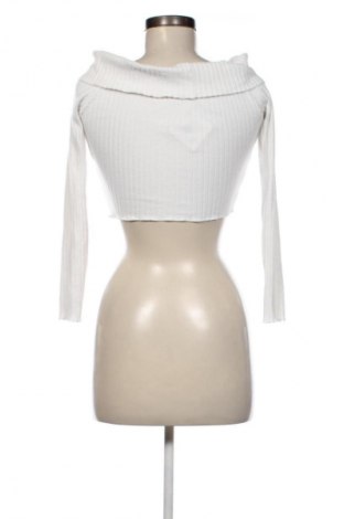 Damski sweter Bershka, Rozmiar M, Kolor Biały, Cena 97,63 zł