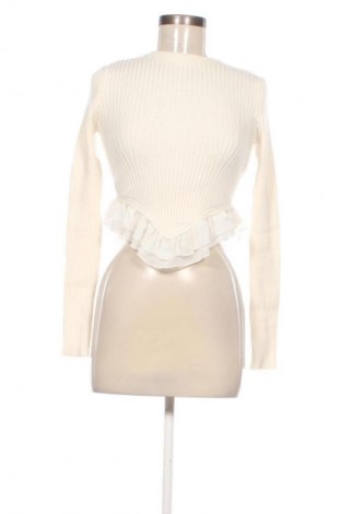 Дамски пуловер Bershka, Размер S, Цвят Екрю, Цена 24,03 €