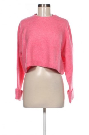 Damski sweter Bershka, Rozmiar M, Kolor Różowy, Cena 123,99 zł
