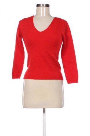 Damenpullover Blumelange, Größe XS, Farbe Rot, Preis € 35,00