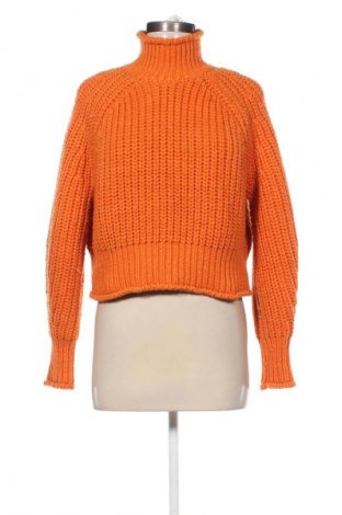 Pulover de femei H&M, Mărime S, Culoare Portocaliu, Preț 78,20 Lei