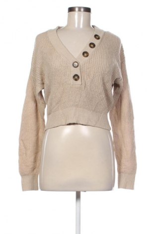 Дамски пуловер H&M Divided, Размер XS, Цвят Бежов, Цена 6,64 €