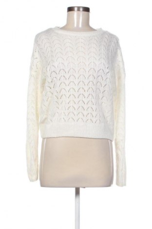 Pulover de femei H&M Divided, Mărime S, Culoare Ecru, Preț 78,20 Lei