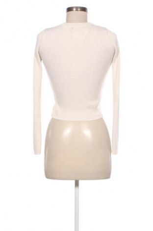 Pulover de femei Stradivarius, Mărime S, Culoare Ecru, Preț 77,00 Lei