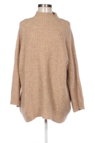 Damski sweter Stradivarius, Rozmiar S, Kolor Brązowy, Cena 148,32 zł