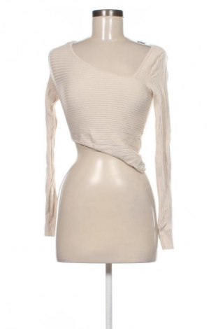 Damski sweter Stradivarius, Rozmiar S, Kolor Beżowy, Cena 34,99 zł