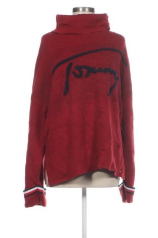 Damenpullover Tommy Hilfiger, Größe XXL, Farbe Rot, Preis 60,99 €