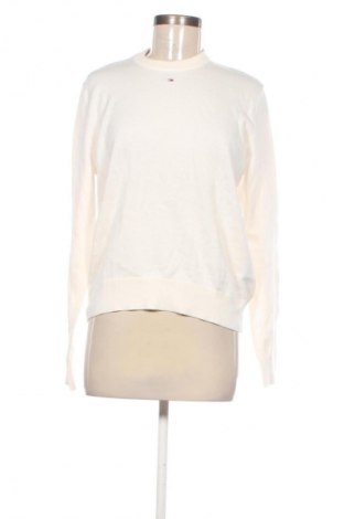 Damenpullover Tommy Jeans, Größe M, Farbe Ecru, Preis 93,99 €