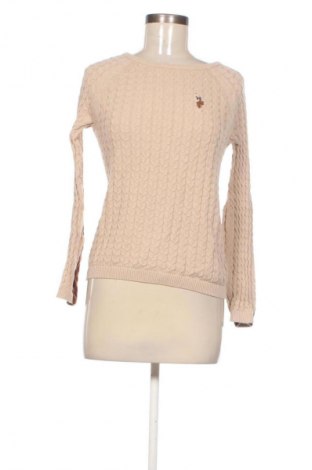 Pulover de femei U.S. Polo Assn., Mărime M, Culoare Bej, Preț 166,82 Lei