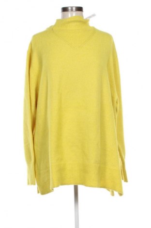 Damenpullover Ulla Popken, Größe XXL, Farbe Gelb, Preis 22,99 €