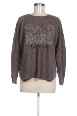 Дамски пуловер Unbranded, Размер XL, Цвят Кафяв, Цена 10,22 €