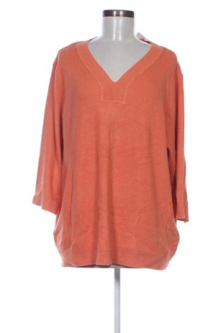 Γυναικείο πουλόβερ Unbranded, Μέγεθος 3XL, Χρώμα Πορτοκαλί, Τιμή 11,99 €