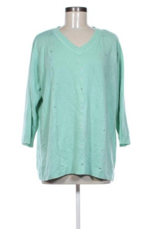 Γυναικείο πουλόβερ Unbranded, Μέγεθος XXL, Χρώμα Πράσινο, Τιμή 15,99 €