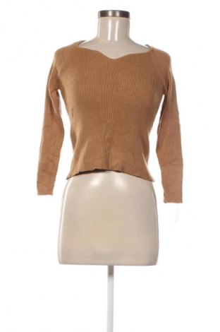 Damski sweter Unbranded, Rozmiar M, Kolor Brązowy, Cena 27,99 zł