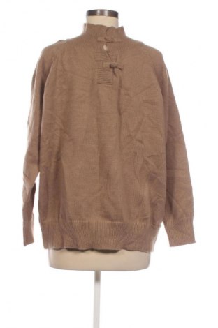 Damski sweter Unbranded, Rozmiar XL, Kolor Beżowy, Cena 50,99 zł