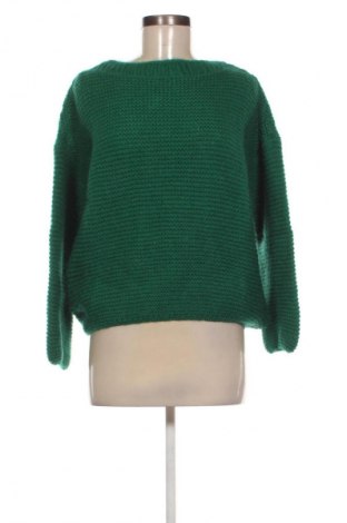 Дамски пуловер United Colors Of Benetton, Размер L, Цвят Зелен, Цена 48,06 €