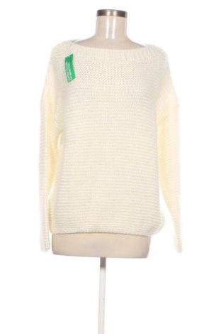 Дамски пуловер United Colors Of Benetton, Размер M, Цвят Бял, Цена 48,06 €