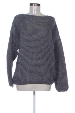 Дамски пуловер United Colors Of Benetton, Размер L, Цвят Сив, Цена 48,06 €