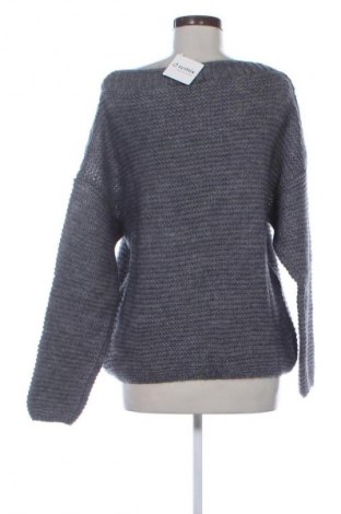 Дамски пуловер United Colors Of Benetton, Размер L, Цвят Сив, Цена 48,06 €