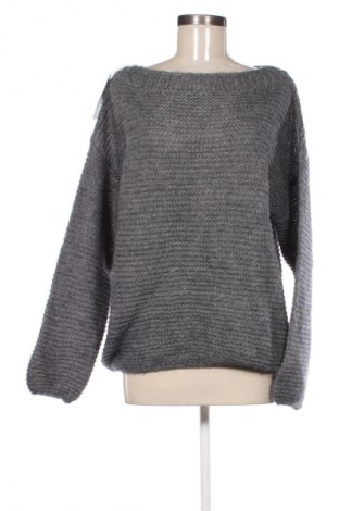 Дамски пуловер United Colors Of Benetton, Размер L, Цвят Сив, Цена 48,06 €