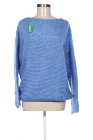 Дамски пуловер United Colors Of Benetton, Размер L, Цвят Син, Цена 48,06 €