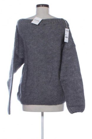 Дамски пуловер United Colors Of Benetton, Размер L, Цвят Сив, Цена 48,06 €