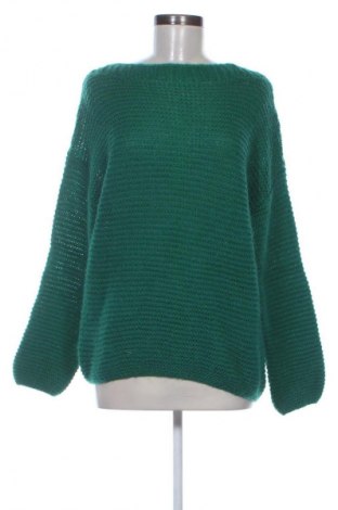 Дамски пуловер United Colors Of Benetton, Размер L, Цвят Зелен, Цена 48,06 €