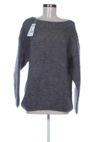 Дамски пуловер United Colors Of Benetton, Размер L, Цвят Сив, Цена 48,06 €