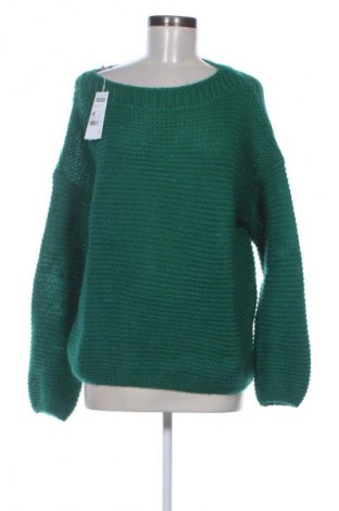 Дамски пуловер United Colors Of Benetton, Размер L, Цвят Зелен, Цена 48,06 €