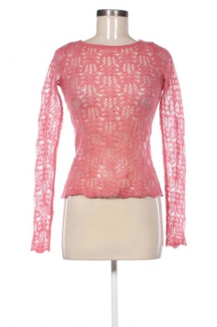 Damski sweter United Colors Of Benetton, Rozmiar S, Kolor Popielaty róż, Cena 112,04 zł