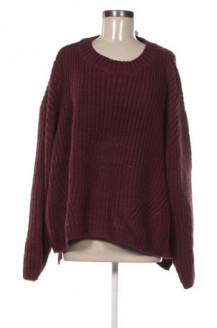 Дамски пуловер Urban Classics, Размер 4XL, Цвят Червен, Цена 32,21 €