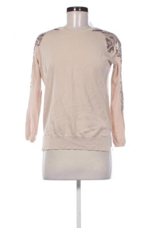 Damski sweter Zara, Rozmiar S, Kolor Beżowy, Cena 75,02 zł