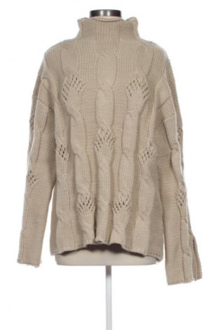 Pulover de femei Zara, Mărime L, Culoare Bej, Preț 72,99 Lei