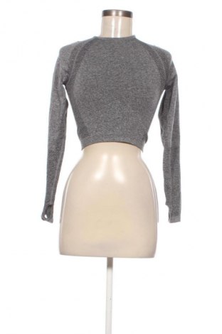 Дамски спортен топ Fb Sister, Размер XS, Цвят Сив, Цена 4,60 €