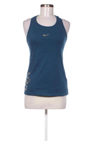 Damski sportowy top Nike, Rozmiar S, Kolor Niebieski, Cena 91,09 zł