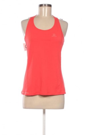 Damski sportowy top Salomon, Rozmiar M, Kolor Czerwony, Cena 112,53 zł
