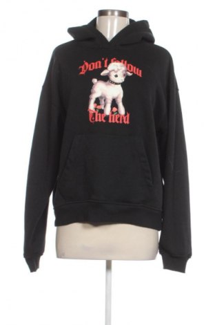 Damen Sweatshirt Bershka, Größe M, Farbe Schwarz, Preis 19,69 €