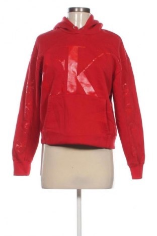 Γυναικείο φούτερ Calvin Klein Jeans, Μέγεθος M, Χρώμα Κόκκινο, Τιμή 36,99 €