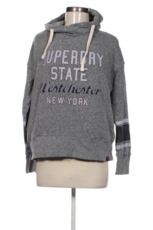 Damen Sweatshirt Superdry, Größe M, Farbe Grau, Preis 23,99 €