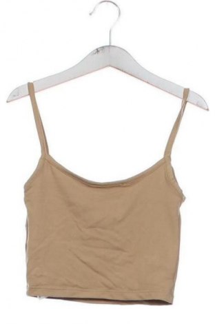 Дамски топ Bershka, Размер XS, Цвят Бежов, Цена 15,00 €