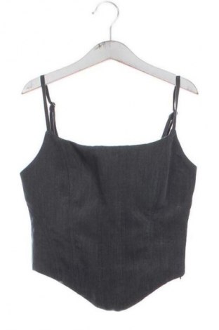 Дамски топ Bershka, Размер XS, Цвят Сив, Цена 15,00 €