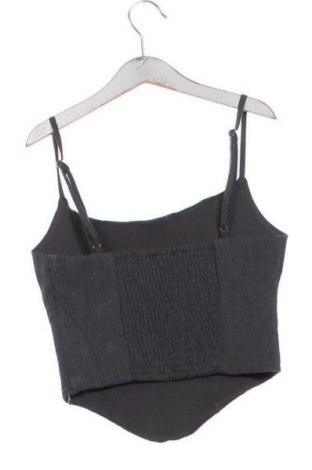 Дамски топ Bershka, Размер XS, Цвят Сив, Цена 15,00 €