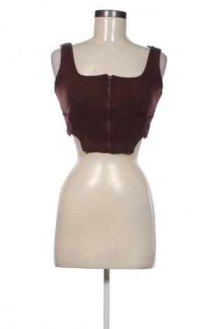 Γυναικείο τοπ Missguided, Μέγεθος M, Χρώμα Καφέ, Τιμή 28,99 €